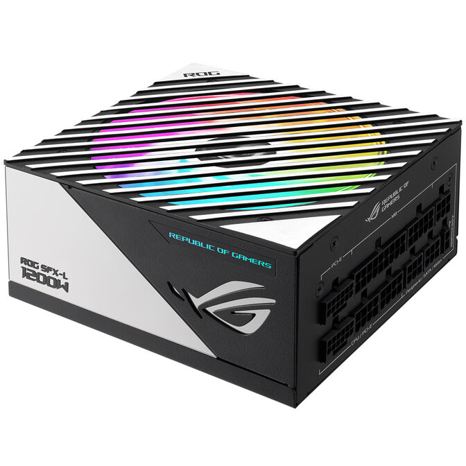 ASUS ROG Loki SFX-L 1200W, 80 PLUS Titanium Netzteil, modular, PCIe 5.0 - 1200 Watt, wei&szlig; image number 1
