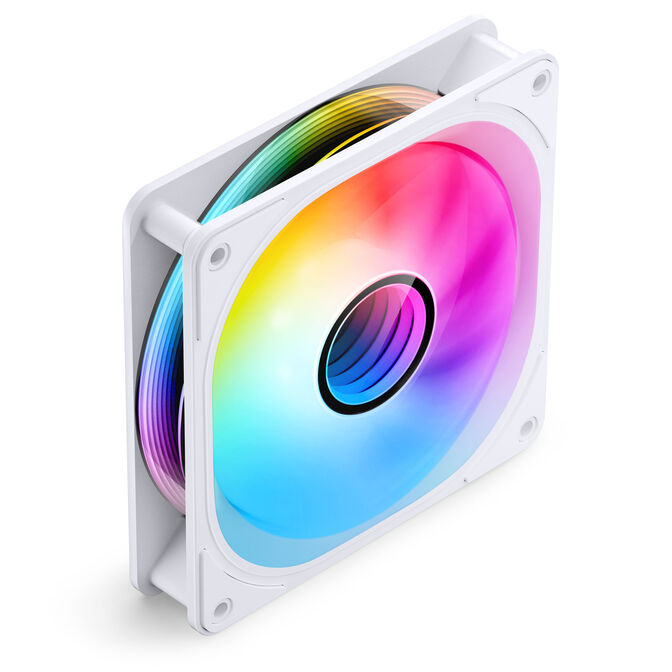 Jonsbo FR-606WR PWM fan, Reverse, RGB - 120mm, white image number 1