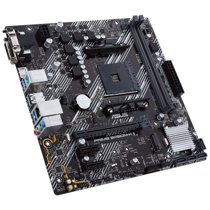 ASUS PRIME B450M-K II, AMD B450 Mainboard - Sockel AM4 image number 1