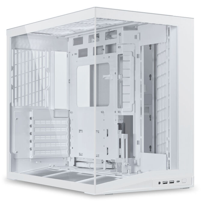 Lian Li O11 Dynamic Mini V2 PC-Geh&auml;use, Mini-Geh&auml;use, ATX, Tempered Glass - wei&szlig; image number 0