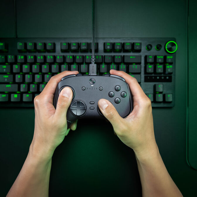 Razer Wolverine V3 Tournament Edition 8K PC-Controller, 8kHz-HyperPolling, Anti-Drift - schwarz image number 8