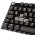 Ducky One 3 Aura Black TKL Gaming Keyboard, RGB LED - MX-Speed-Silver image number null