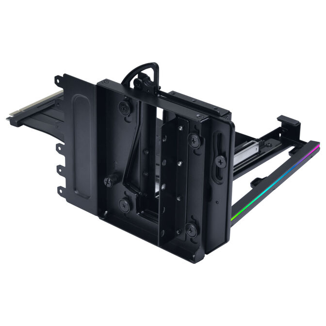 Lian Li Vertical GPU Mounting Kit VG4-5-V4 with PCIe 5.0 Riser Cable - Black image number 2