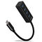 AXAGON HUE-M1C Superspeed USB-C Mini Hub, 4x USB 3.0 - 20cm, black