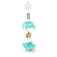 Glorious Lynx Switches - 36 pieces, pre-lubricated image number null