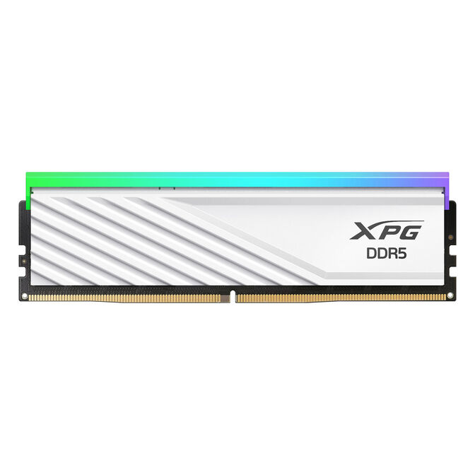 ADATA XPG LANCER BLADE RGB DDR5-6000 RAM, CL30, AMD EXPO, Intel XMP - 64 GB Dual Kit, white image number 1