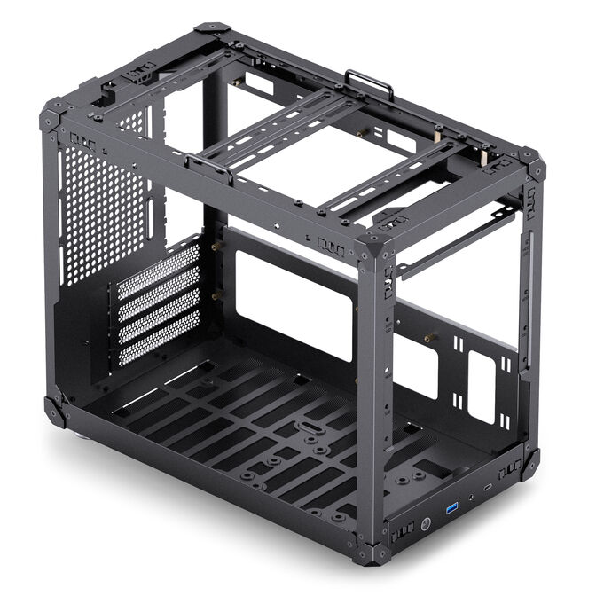 Jonsbo C6 MAX PC-Geh&auml;use, Mini-Geh&auml;use, Micro-ATX, Tempered Glass - schwarz image number 15