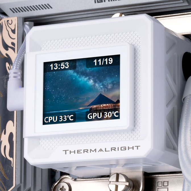Thermalright Frozen Warframe SE Water Cooling, ARGB - 360mm, white image number 8