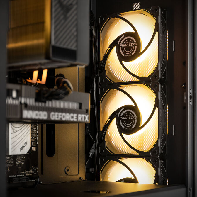 KingForge Gaming PC Bronze, AMD Ryzen 5 7500F, RTX 5060, Phanteks Eclipse G370A &ndash; Pre-built PC with Windows image number 6