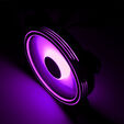 Aerocool Saturn 12F Pro ARGB LED L&uuml;fter, 3er-Pack inkl. Controller - 120mm image number null