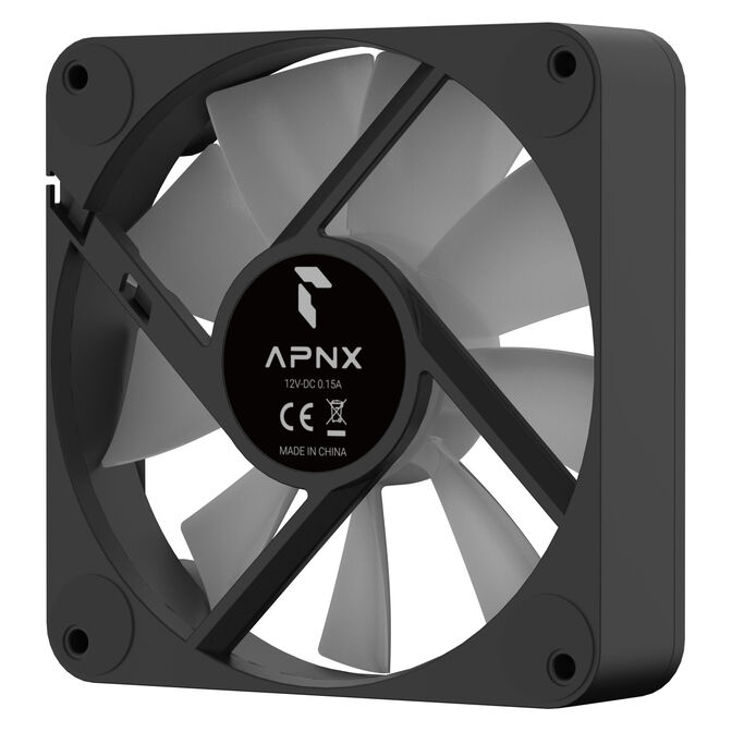 APNX FP1-Q PWM-L&uuml;fter, RGB - schwarz, 120mm image number 8