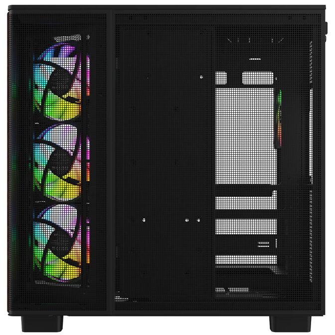 Thermaltake View 380 XL WS ARGB PC Case, Mid Tower, ATX, ARGB, Tempered Glass - Black image number 9