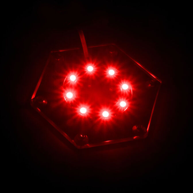 Bitspower Hexagon Add-On f&uuml;r Ausgleichsbeh&auml;lter, RGB image number 4