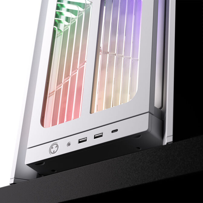 Corsair FRAME 4000X RS PC Case, Mid-Tower, E-ATX - 4x RS120 Fans, Black image number 9
