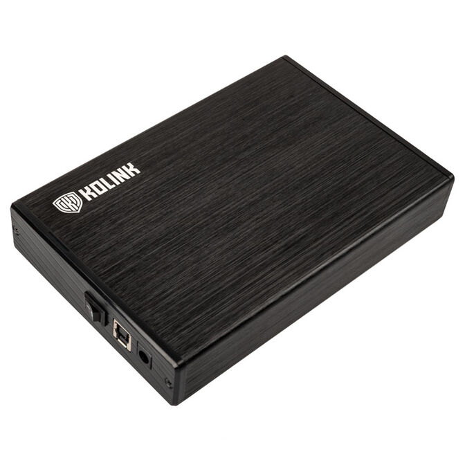 Kolink 3.5 inch USB 3.0 external enclosure - black image number 0