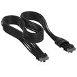 Corsair Premium Sleeved 12V-2x6 zu 12V-2x6-Kabel, Universal - schwarz image number null