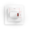 AXAGON ACU-QC19W Charger, 1x QC3.0/AFC/FCP/SMART, 19W - white image number null