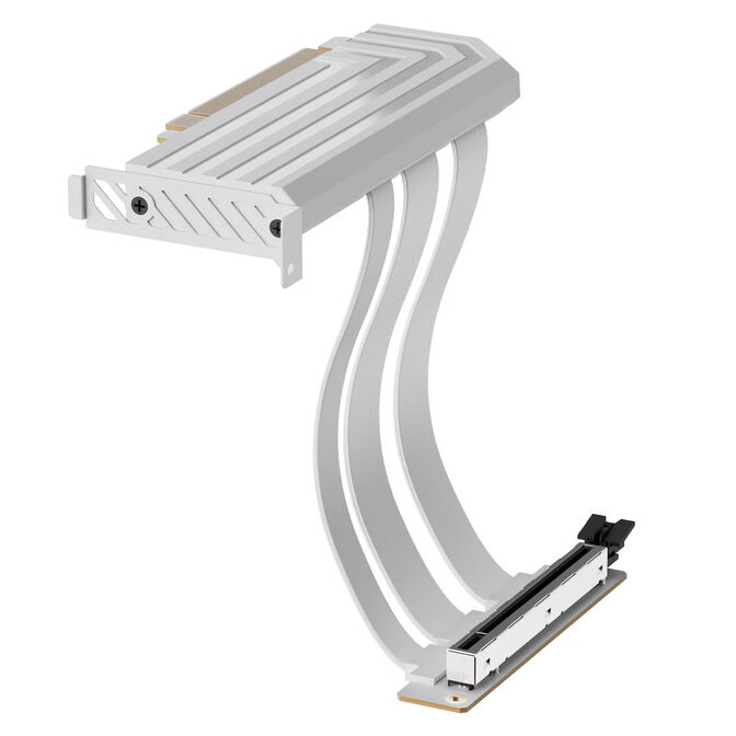 HYTE PCIe 5.0 Hyper Riser Cable - Snow White image number 1