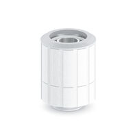 Bitspower Artemis Anschluss gerade G1/4 Zoll AG auf 16/10mm, drehbar - Arctic wei&szlig;