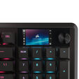 Corsair Vanguard 96 Wireless Gaming Keyboard, Mechanical, RGB, LCD Display, DE Layout - Black image number null
