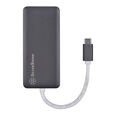 SilverStone SST-EP14C - USB 3.1 Typ-C Gen1 auf HDMI, 3x USB 3.1 Gen 1 Type-A, 1x USB 3.1 Gen 1 Type- image number null