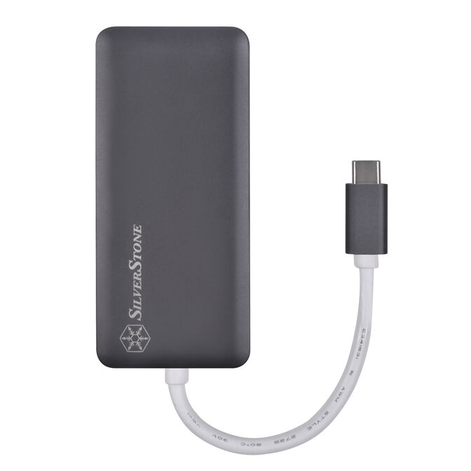 SilverStone SST-EP14C - USB 3.1 Typ-C Gen1 auf HDMI, 3x USB 3.1 Gen 1 Type-A, 1x USB 3.1 Gen 1 Type- image number 1