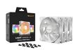 be quiet! Light Wings LX ARGB PWM L&uuml;fter, Triple Pack - 120mm, wei&szlig; image number null