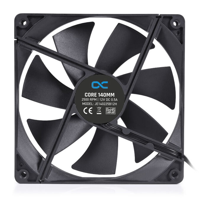 Alphacool Core PWM-L&uuml;fter 2.500 U/min - 140 mm - schwarz image number 1
