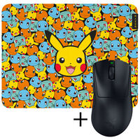 Razer DeathAdder V4 Pro Gaming Mouse + Razer Gigantus V2 Pok&eacute;mon Mousepad Bundle