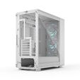 Fractal Design Epoch XL White RGB TG Clear Tint PC Case, Mid Tower, E-ATX, ARGB, Tempered Glass &ndash; white image number null