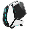 Jonsbo MOD5 Full Tower Showcase, Tempered Glass - white image number null