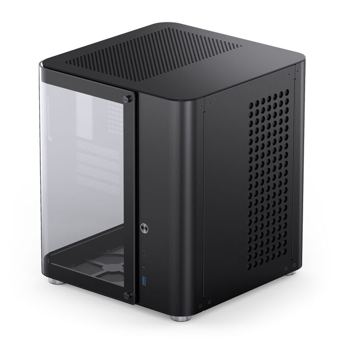 Jonsbo TK-1 2.0 Micro-ATX case, Tempered Glass - black image number 5