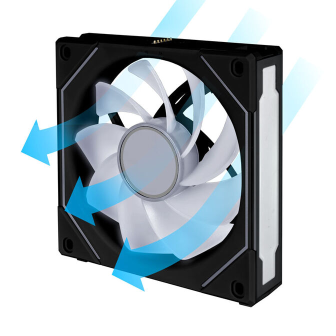 Lian Li O11 Dynamic EVO RGB PC-Geh&auml;use Bundle, Midi-Tower, ARGB, Tempered Glass + 3x UNI FAN SL-INF - schwarz image number 14