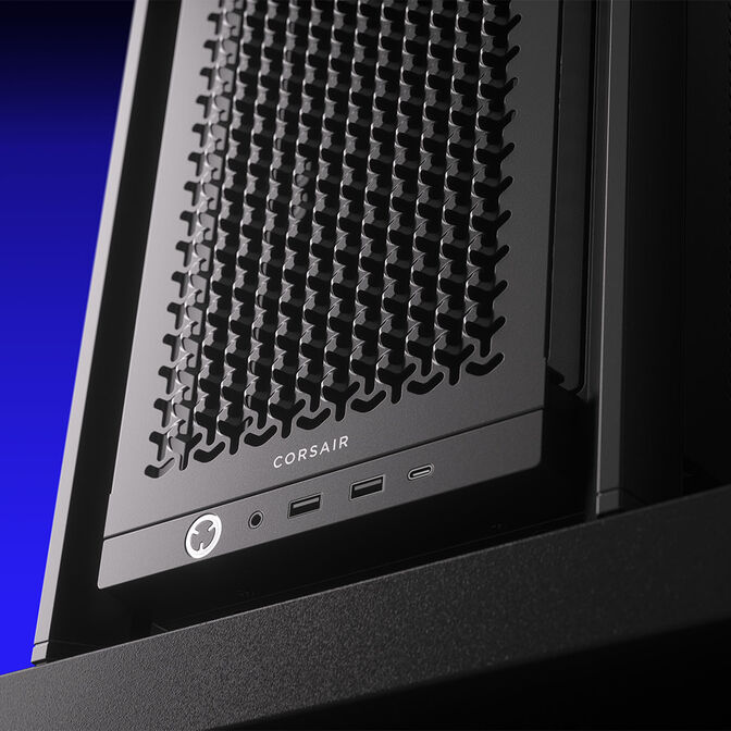 Corsair Frame 4000D PC case, Mid Tower, E-ATX, Tempered Glass - black image number 17