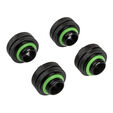 Corsair Hydro X Series XF Hardline fitting straight G1/4 inch BSPP to 14mm OD hard tube - 4 pack, sc image number null