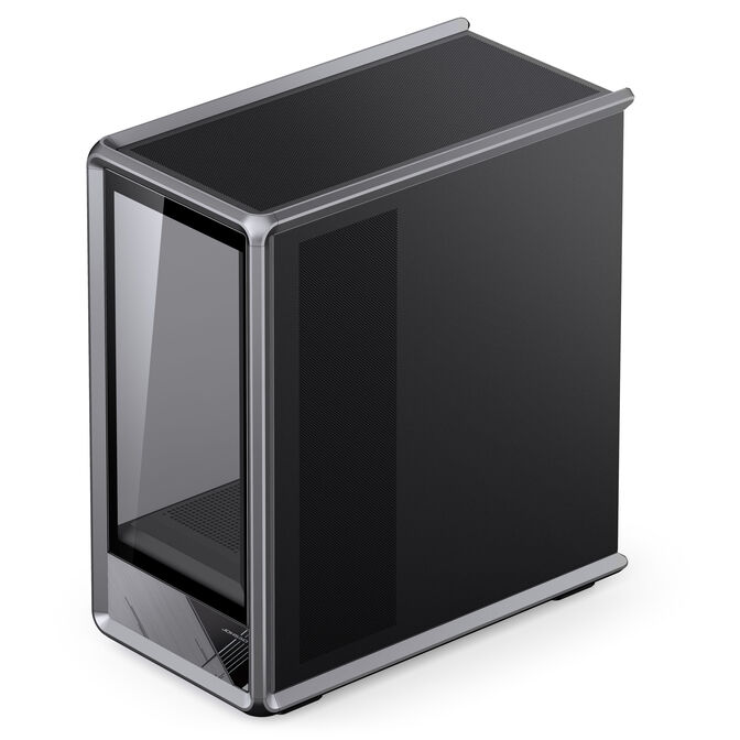 Jonsbo D401 PC Case, Mid-Tower, ATX, Tempered Glass - black image number 5