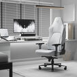 Razer Iskur V2 NewGen Gaming Chair, ergonomic design, HyperFlex lumbar support, 4D armrests - black/light grey image number null