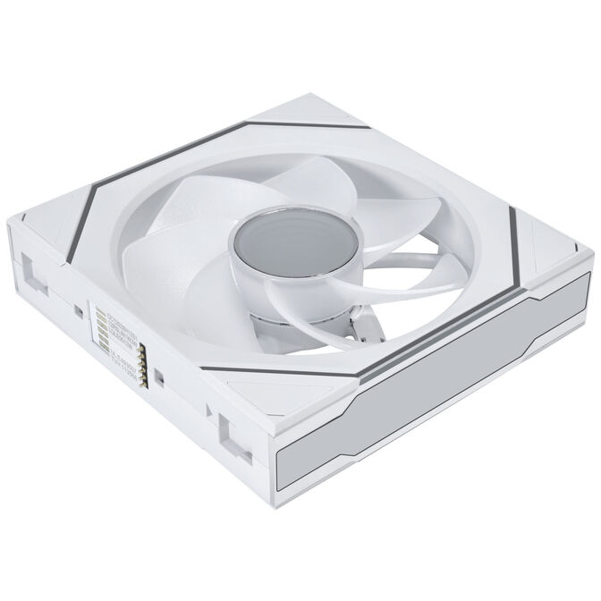 Lian Li UNI FAN SL-INF Wireless Fan, ARGB, PWM - 3-Pack, with Controller, Reverse Blade, 120mm, white image number 6