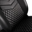 noblechairs ICON Echtleder Gaming Stuhl - schwarz/schwarz image number null