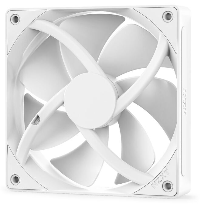 NZXT F140P V2 PWM Fan, Static Pressure - 140mm, White image number 3