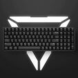 IQUNIX F97 Dark Side Wireless Gaming Tastatur, RGB - MX-Red-Switches image number null