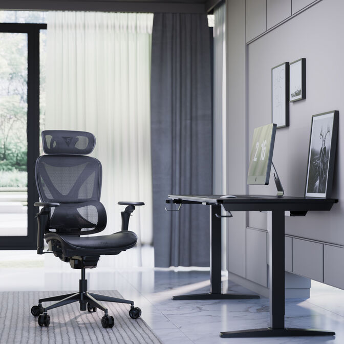 ThunderX3 XTC Pro 360 ergonomic gaming chair - black image number 7