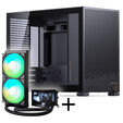 Jonsbo D32 STD PC-Geh&auml;use + TRYX PANORAMA Komplett-Wasserk&uuml;hlung, ARGB - 240mm, schwarz image number null