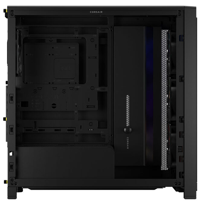 Corsair FRAME 4000X RS PC Case, Mid-Tower, E-ATX - 4x RS120 Fans, black image number 2