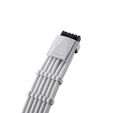 CableMod C-Series PRO ModMesh 12VHPWR Cable Kit for Corsair RM, RMi, RMx (Black Label) - white image number null