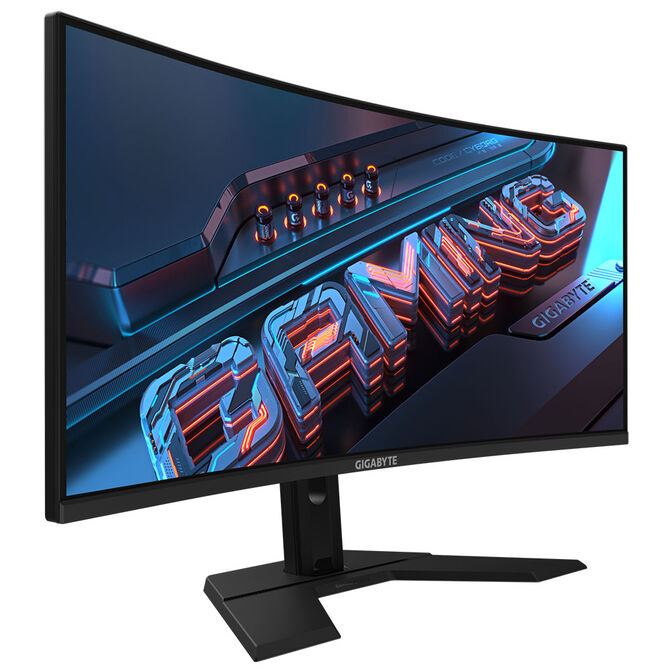 GIGABYTE GS34WQC, 34-inch WQHD Gaming Monitor, 120Hz, VA, FreeSync Premium image number 2