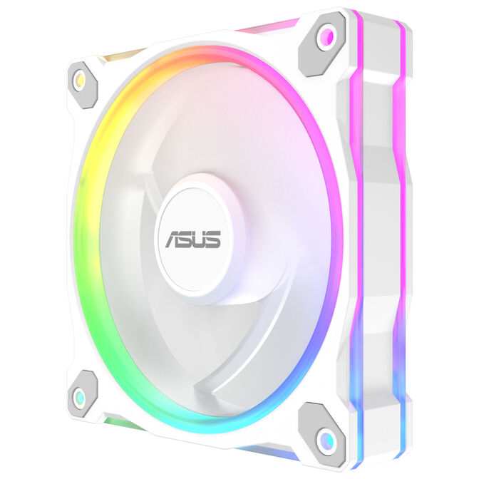 ASUS Prime MR120 ARGB-L&uuml;fter, PWM, Reverse - 120mm, wei&szlig; image number 6