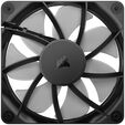 Corsair RS ARGB PWM Fan - Triple-Pack, 120mm, black image number null
