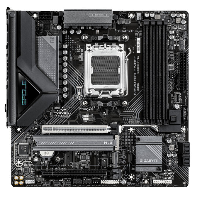 GIGABYTE B850M Eagle WiFi6E Mainboard, Sockel AM5, AMD B850, mATX, DDR5 image number 2