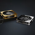 Alphacool Apex Stealth Metall Power L&uuml;fter 120 mm, 3.000 U/min - chrome image number null